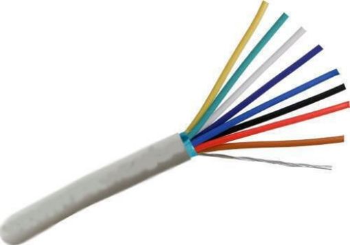 Εικόνα της Καλώδιο Συναγερμού 8x0.22mm² Χαλκού με Φύλλο Αλουμινίου LiY(st)Y