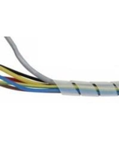 Εικόνα της Σπιράλ Καλωδίων Φ15 Λευκό SWB15