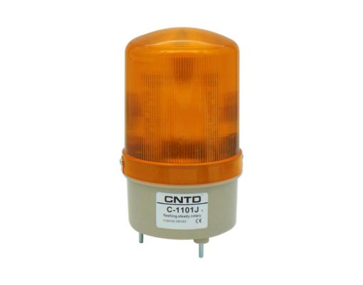 Εικόνα της Φαροσειρήνα LED Κίτρινη 12/24VDC&230VAC 155x85mm Multifunction C-1101J CNTD