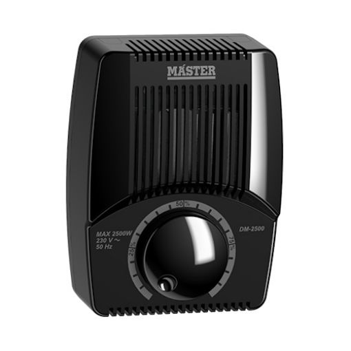 Εικόνα της Dimmer Επίτοιχο 2500W Μαύρο για όλα τα φορτία