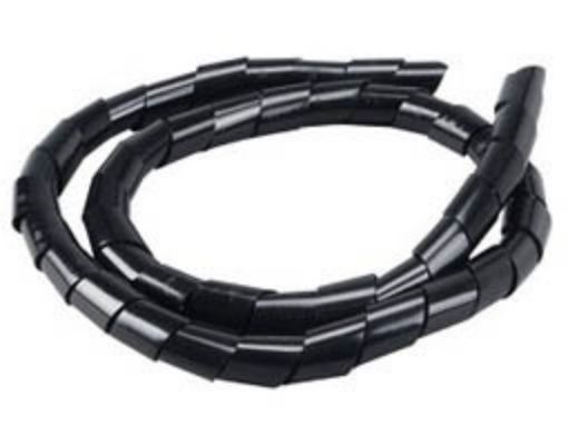 Εικόνα της Σπιράλ Καλωδίων Φ15.0mm 10m Μαύρο SWB-15 CHS