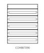 Picture of Wall-mounted Metal Panel 5x31 IP65 COMBI709025-4