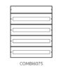 Picture of Wall-mounted Metal Panel 4x26 IP65 COMBI607525-2