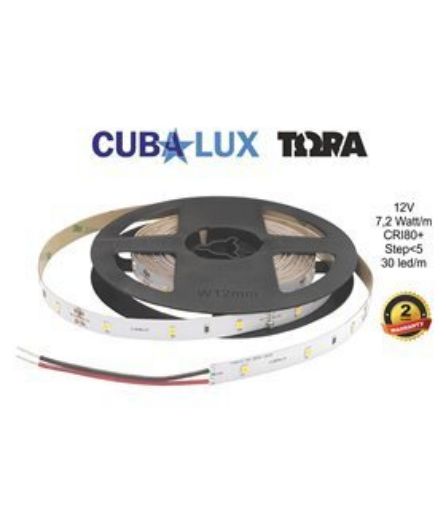Εικόνα της Ταινία LED 12V 6W/m IP67 3000K 500012