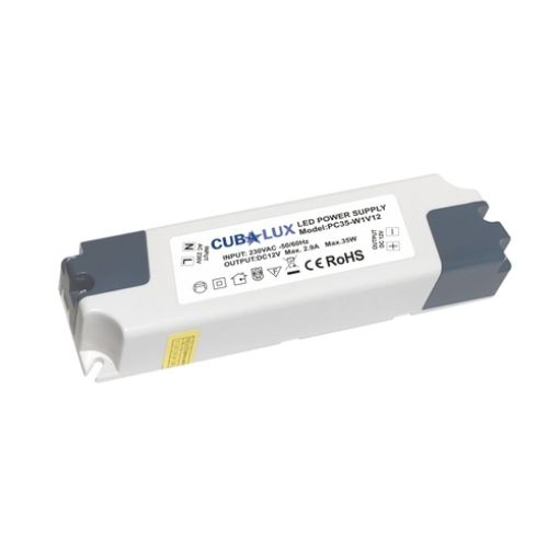 Picture of Τροφοδοτικό Πλαστικό 35W 12VDC IP20 145x38x22 130530