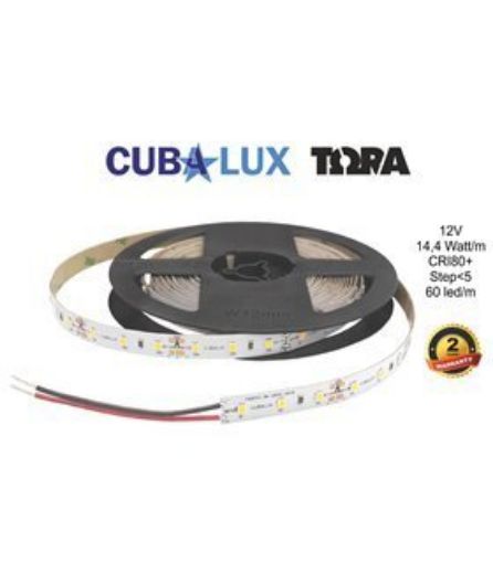 Εικόνα της Ταινία LED 12V 12W/m IP20 6000K 500013