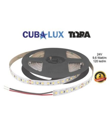 Εικόνα της Ταινία LED 24V 9.6W/m IP20 4000K 500106
