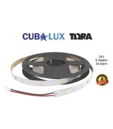 Εικόνα της Ταινία LED 24V 6W/m IP20 3000K 500061