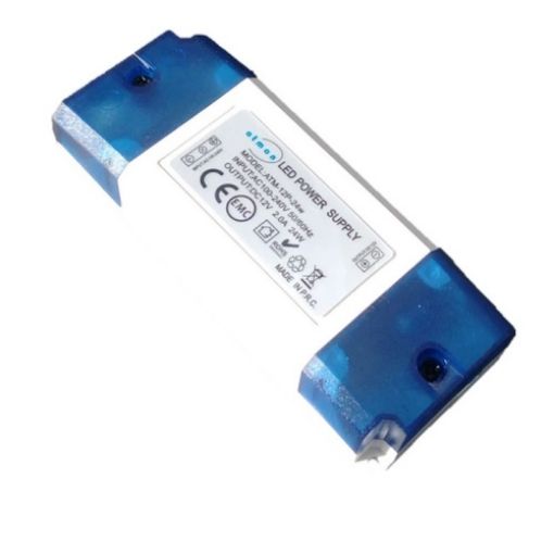 Picture of Τροφοδοτικό LED 12VDC 24W Πλαστικό 115x44x25mm