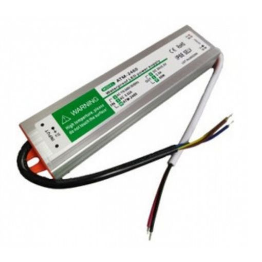 Picture of Τροφοδοτικό LED 12VDC 100W Στεγανό IP68 217x45x36mm