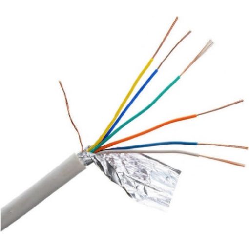Picture of Alarm Cable 6x0.22mm² Copper with Aluminum Foil LiY(st)Y