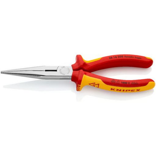 Picture of Straight Nose Pliers 200mm 1000V VDE 26 16 200