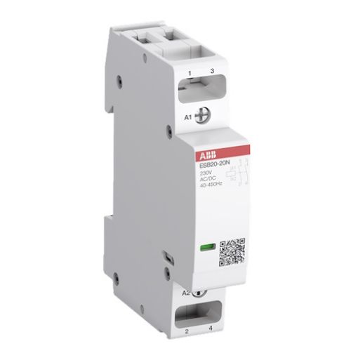 Picture of ESB20-11N 230VAC/DC Rail Mount Power Relay 1NO+1NC 20A