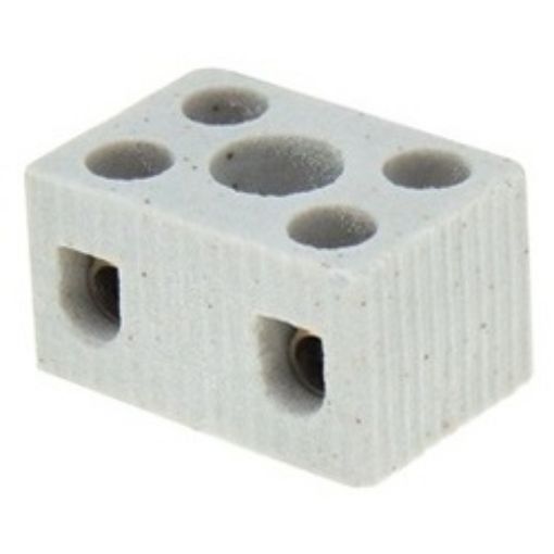 Εικόνα της Κλέμμα Πορσελάνης 2P 8mm² 10A 600°C 1025 BNA