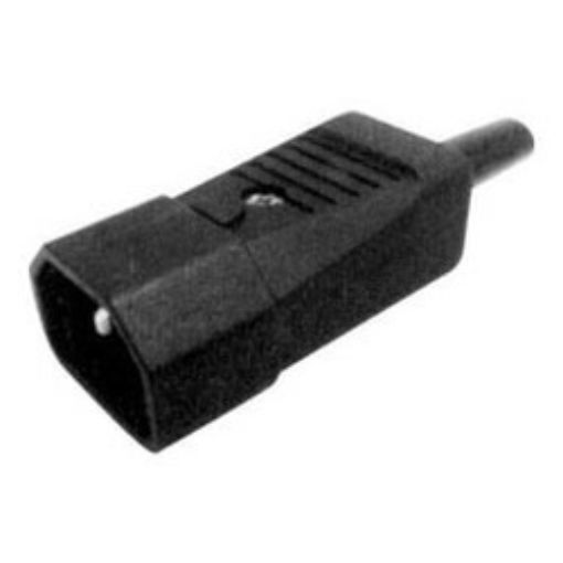 Picture of Computer AC Male Cable Plug 3P 10A/250V JR-4114 OWI