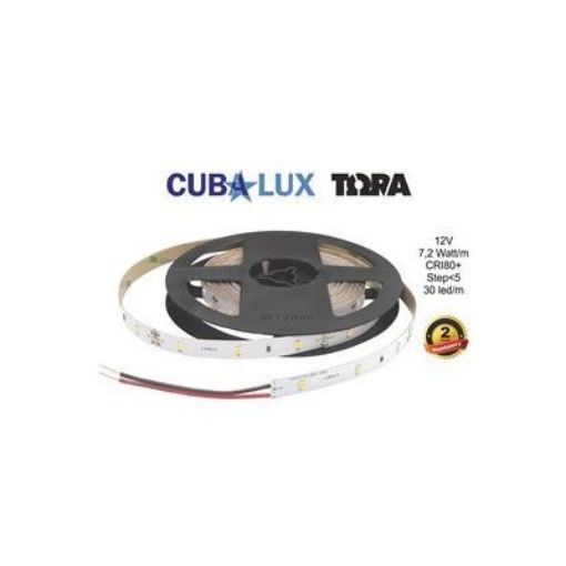 Εικόνα της Ταινία LED 12V 6W/m IP67 3000K 500012