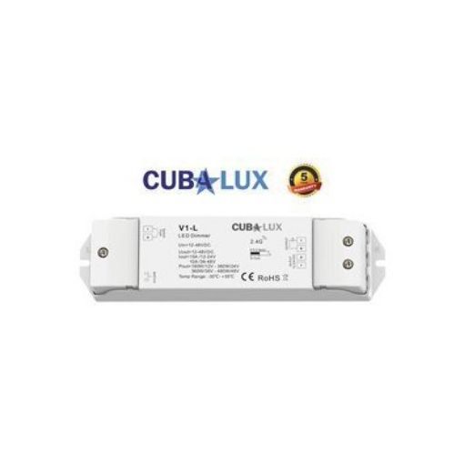Εικόνα της Χειριστήριο dimming RF-Push Button 15A 12/48Vdc 130930