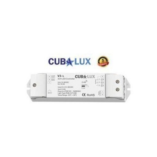 Picture of RF-Push Button RGB/CCT/DIM Controller 3x6A 12-26Vdc 130638