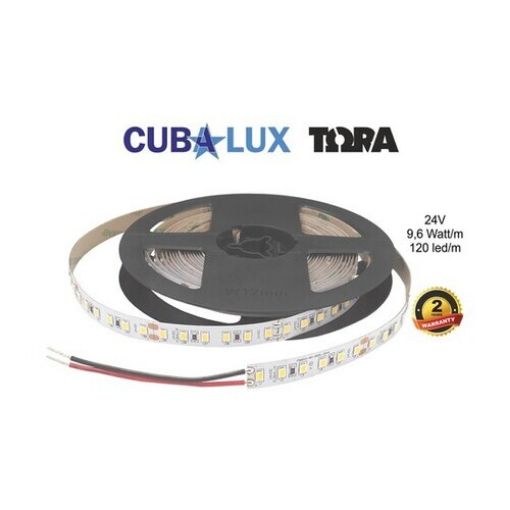 Εικόνα της Ταινία LED 24V 9.6W/m IP20 3000K 500105