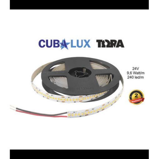 Εικόνα της Ταινία LED 24V 9.6W/m IP20 4000K 500202