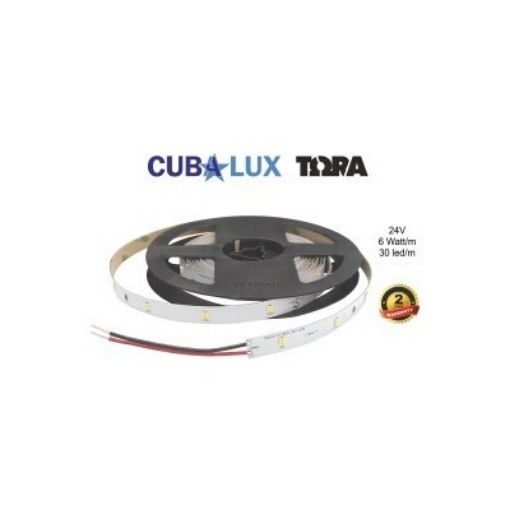Εικόνα της Ταινία LED 24V 6W/m IP20 3000K 500061