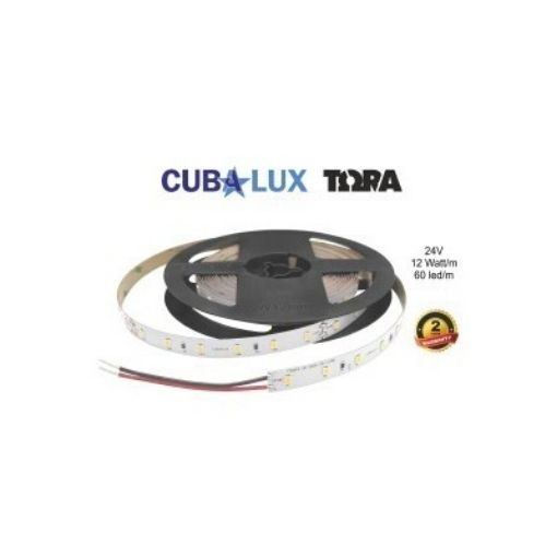 Εικόνα της Ταινία LED 24V 11.4W/m IP20 3000K 500067