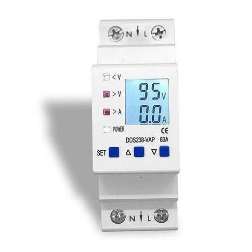 Picture of DDS238-VAP(63A) HIKING Digital Rail Voltage-Amperage Monitor