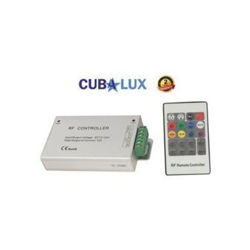 Εικόνα της RF RGB Controller με χειριστήριο 3x4A 12/24Vdc 130363