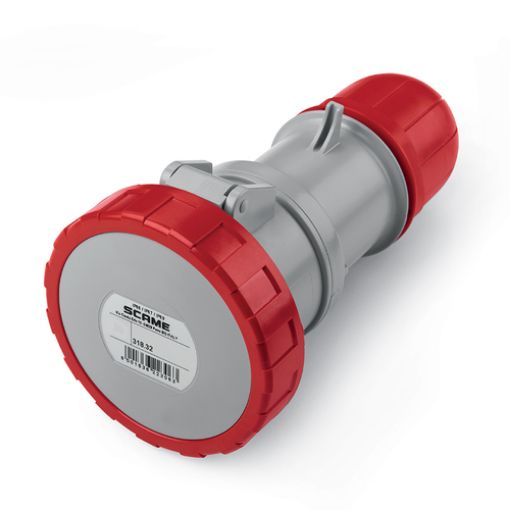 Εικόνα της 318.32464 Φις Θηλυκό 4P 32A 400V 3h IP67
