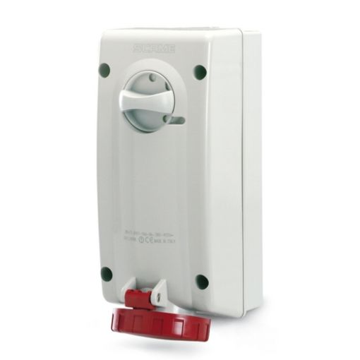 Picture of 561.1686 Πριζοδιακόπτης 4P 16A 400V 6h IP67