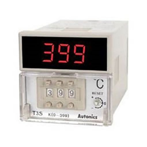 Picture of T3S-B4RJ4C 100-240VAC Ελεγκτής Θερμοκρασίας Input:J, 48x48mm, 8 πόδια
