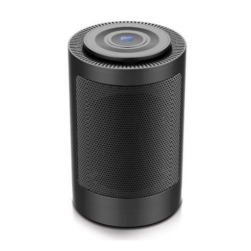 Picture of Αερόθερμο Δαπέδου Κεραμικό 1500W Κυκλικό Μαύρο 890-50019
