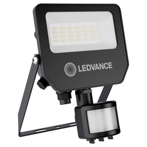 Picture of LED Floodlight with Motion Detector 9/18W 3CCT 1350/2400lm IP65 Black
