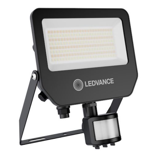 Picture of LED Floodlight with Motion Detector 24/42W 3CCT 3600/6100lm IP65 Black
