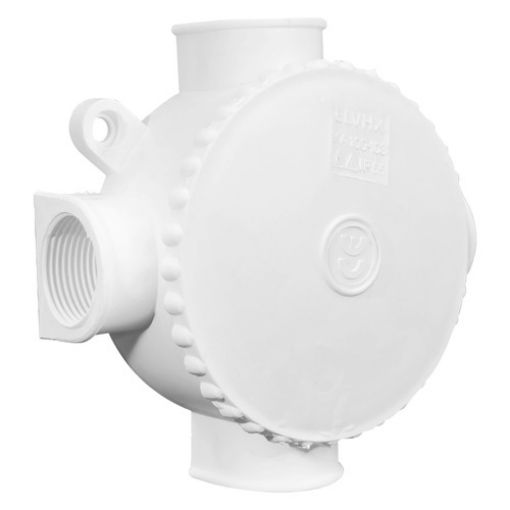 Picture of Waterproof Junction Box Φ74x39mm IP65 4xPG16 101