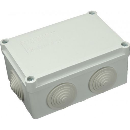 Picture of Plastic Junction Box with Plugs 150x110x70mm IP55 S-BOX 306