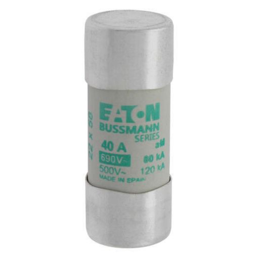 Picture of C22M40 Cylindrical Fuse 22x58mm, 40A, aM, 690V AC