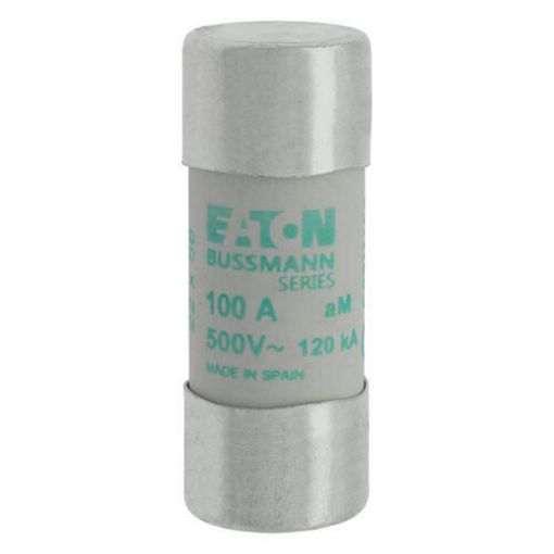 Εικόνα της C22M100 Ασφάλεια Κυλινδρική 22x58mm, 100A, aM, 500V AC