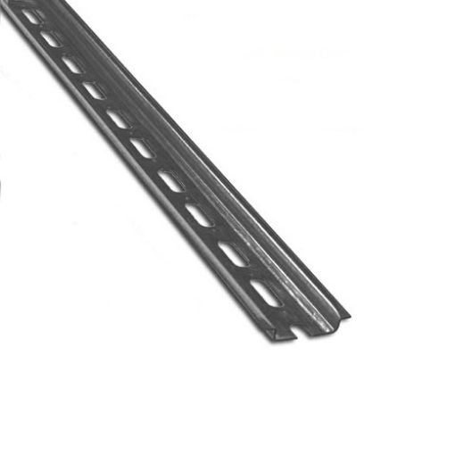 Εικόνα της Ράγα Ω Πίνακος Χαλύβδινη 35x7.5mm 1m Διάτρητη 21000310.01