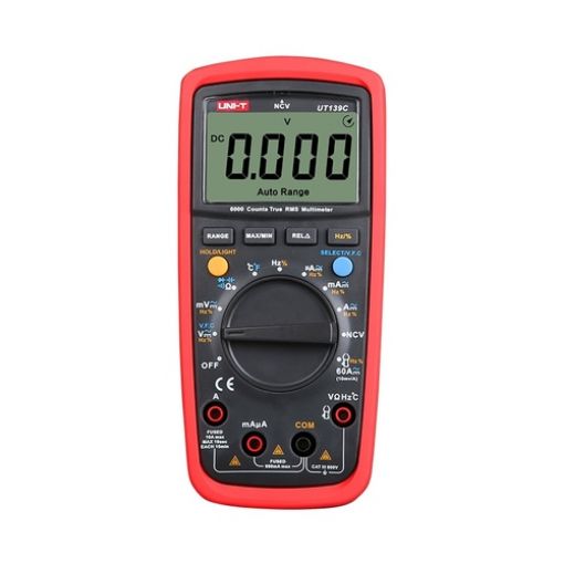 Picture of Digital Multimeter True RMS 600V AC/DC UT139C