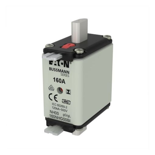 Picture of 160NHG00BI Knife Fuse (BOX), NH00, 160A, gG/gL, 500V AC