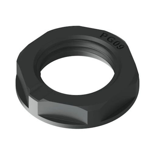Picture of PG9 Nut, Black DPN21