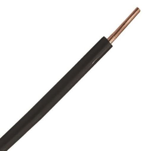 Picture of Cable H05V-U (NYA) 1mm² Black