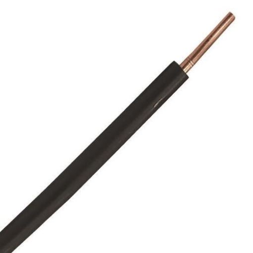 Picture of Cable H07V-U (NYA) 2.5mm² Black