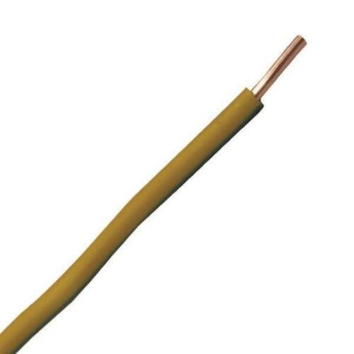 Picture of Cable H07V-U (NYA) 4mm² Yellow-green