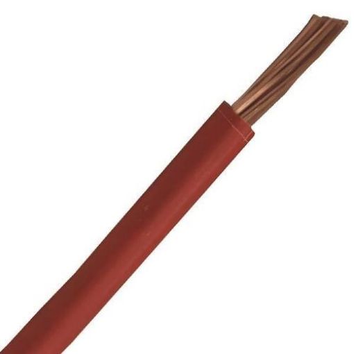 Picture of Cable H07V-U (NYA) 6mm² Red