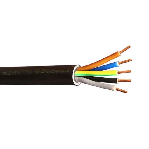 Picture of Cable E1VV-U (NYY) 5G1.5mm²