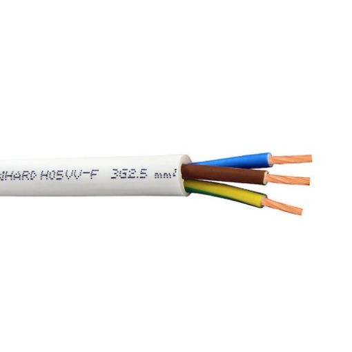 Picture of Flexible Cable H05VV-F (NYMIY) 3G2.5mm²
