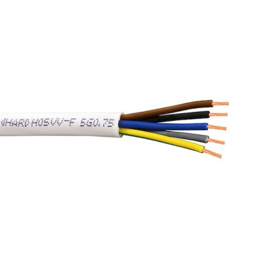 Picture of Flexible Cable H05VV-F (NYLHY) 5G0.75mm²