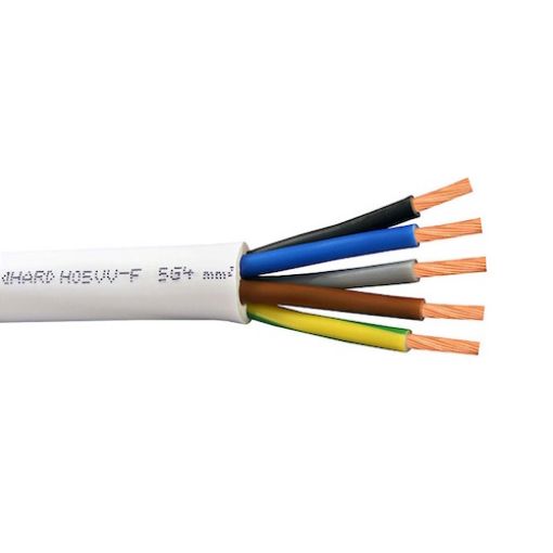 Picture of Flexible Cable H05VV-F (NYMHY) 5G4mm²